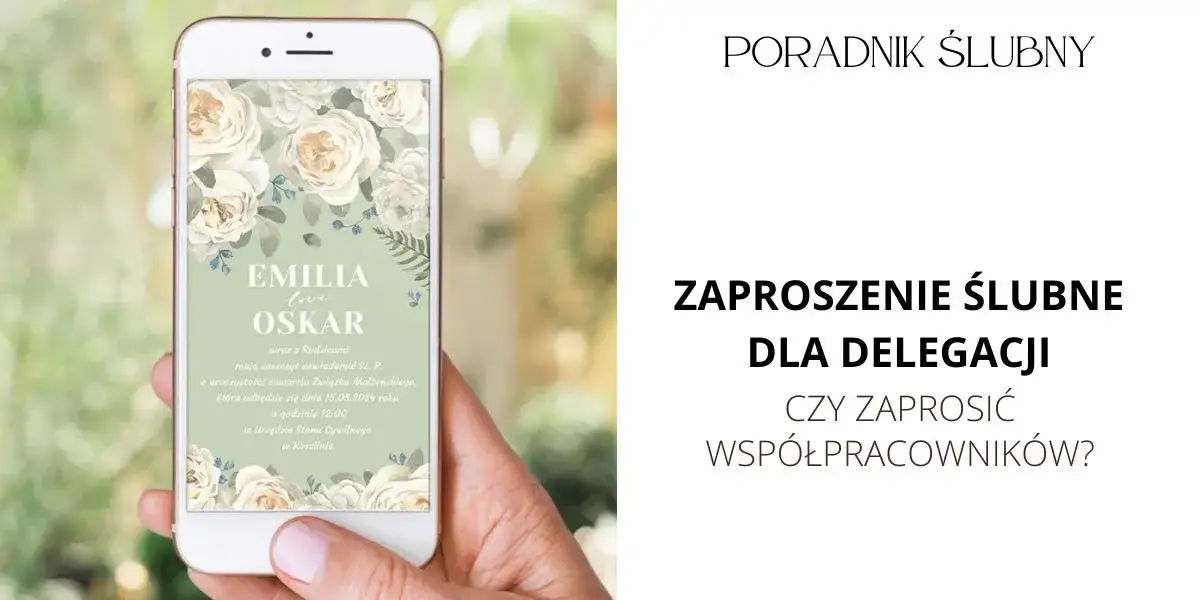 Zdjęcie Zawiadomienie czy zaproszenie na ślub do pracy – co wybrać?